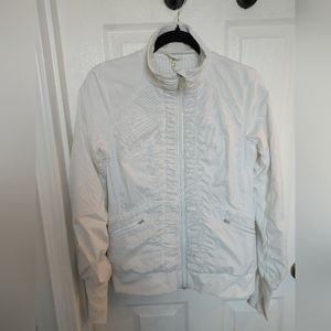 Lululemon ruffle zip up jacket